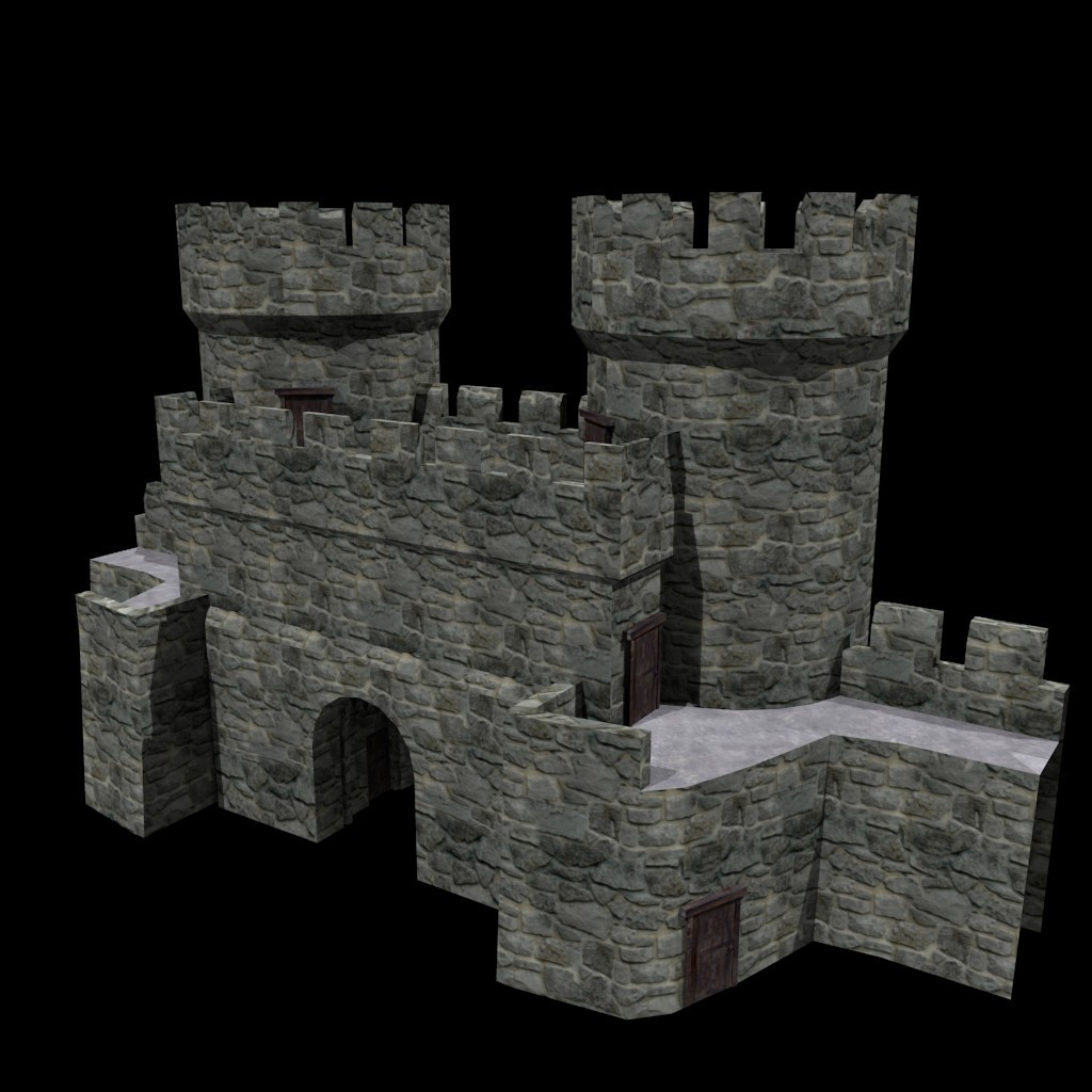 Medieval Gatehouse preview image 2